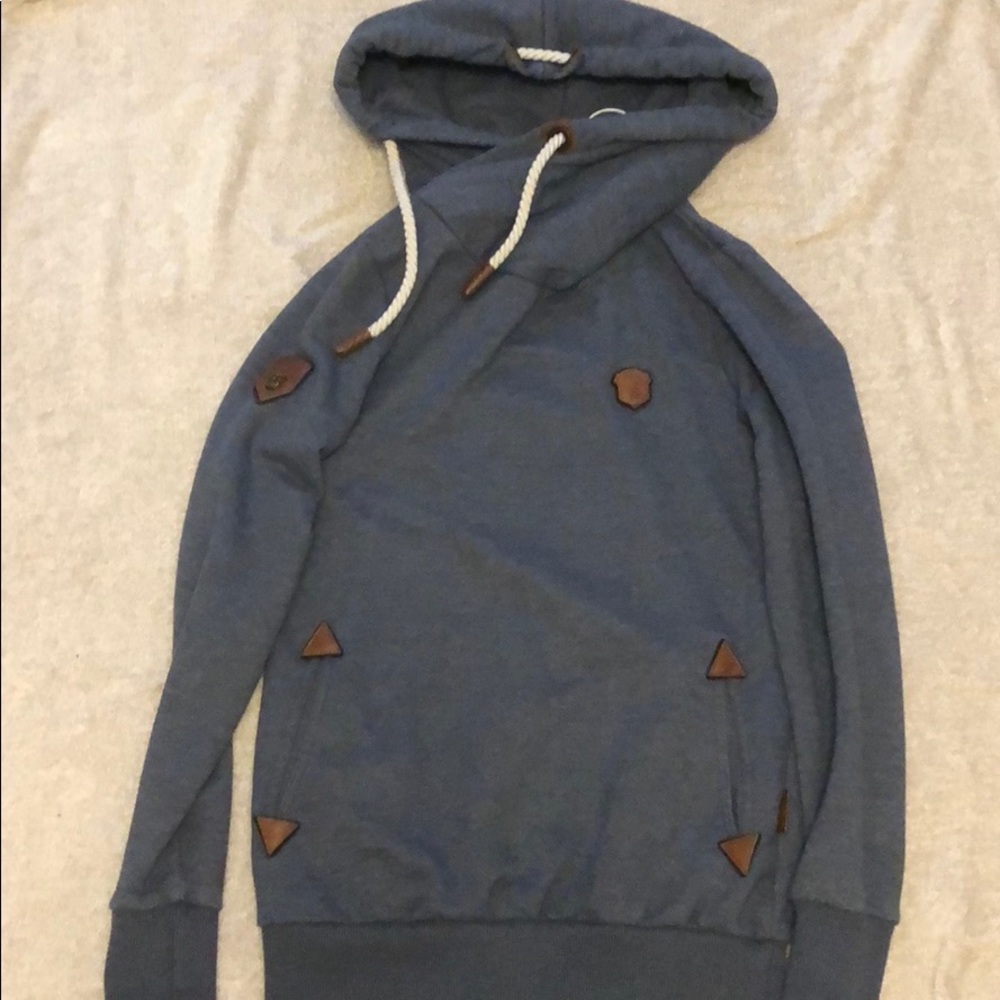 Naketano blue pull over